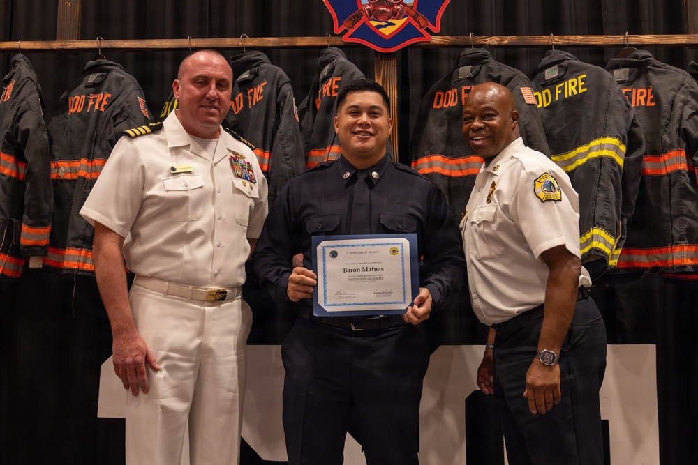 Joint Region Marianas graduates 20 new firefighters