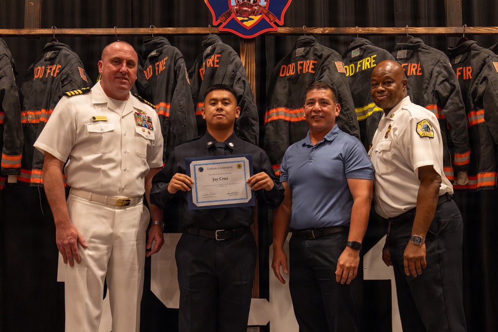 Joint Region Marianas graduates 20 new firefighters