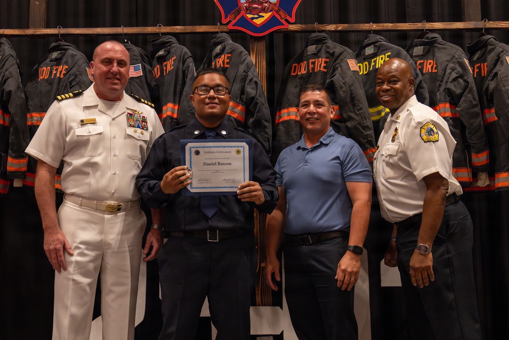 Joint Region Marianas graduates 20 new firefighters