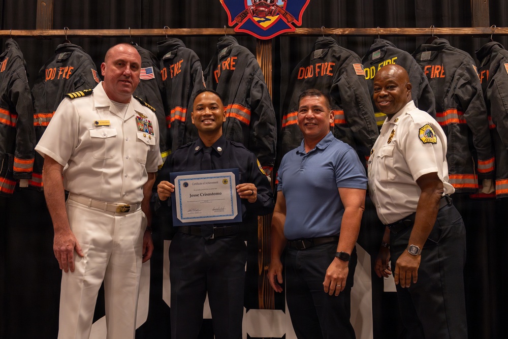 Joint Region Marianas graduates 20 new firefighters