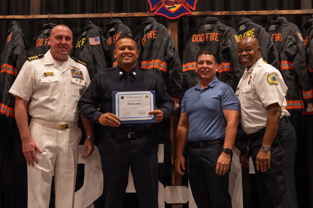Joint Region Marianas graduates 20 new firefighters