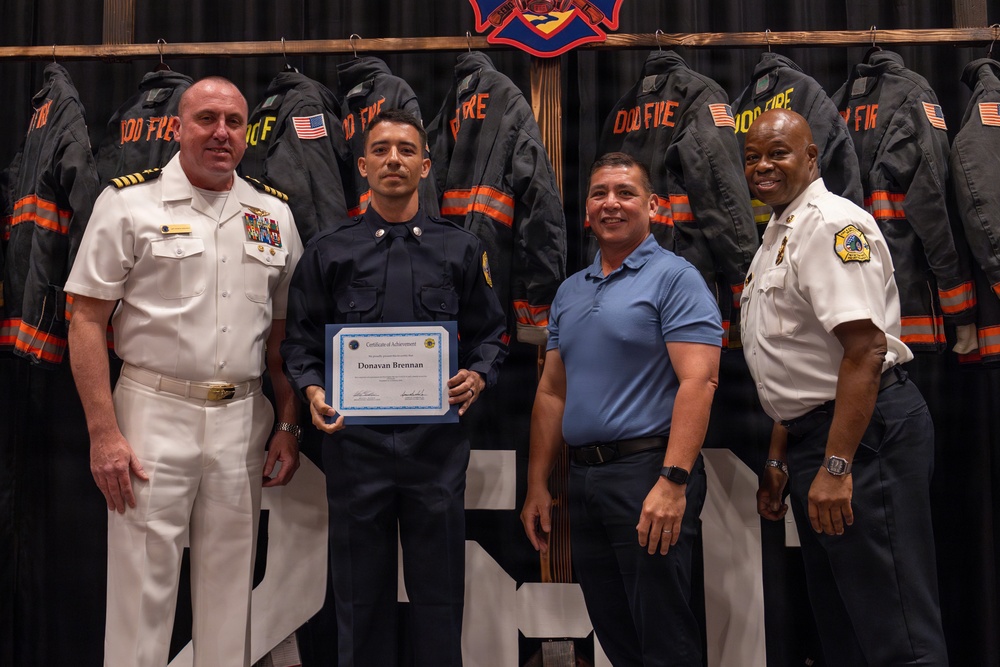 Joint Region Marianas graduates 20 new firefighters