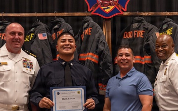 Joint Region Marianas graduates 20 new firefighters
