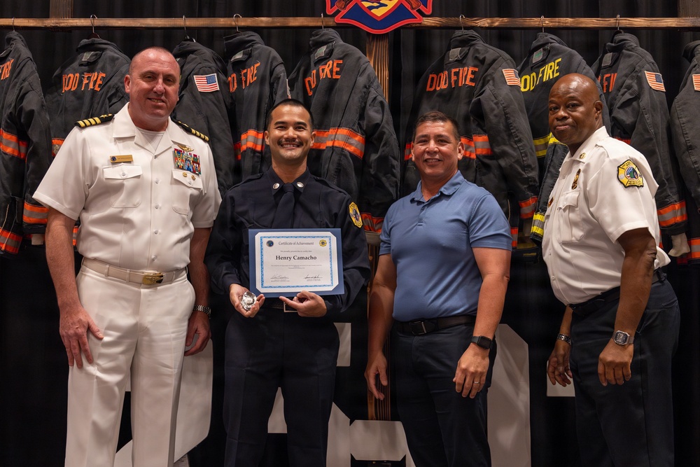 Joint Region Marianas graduates 20 new firefighters