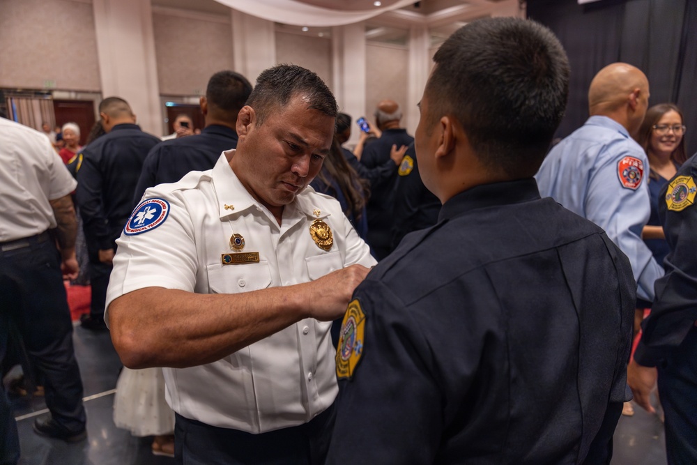 Joint Region Marianas graduates 20 new firefighters