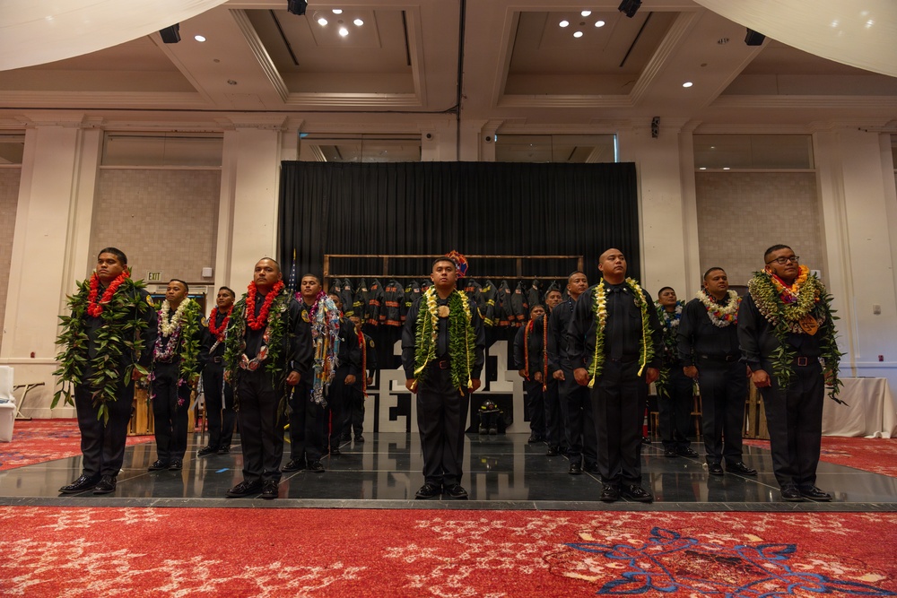 Joint Region Marianas graduates 20 new firefighters