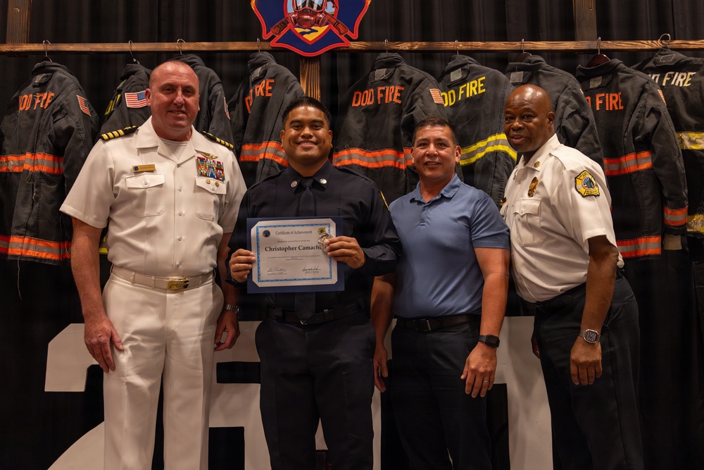 Joint Region Marianas graduates 20 new firefighters