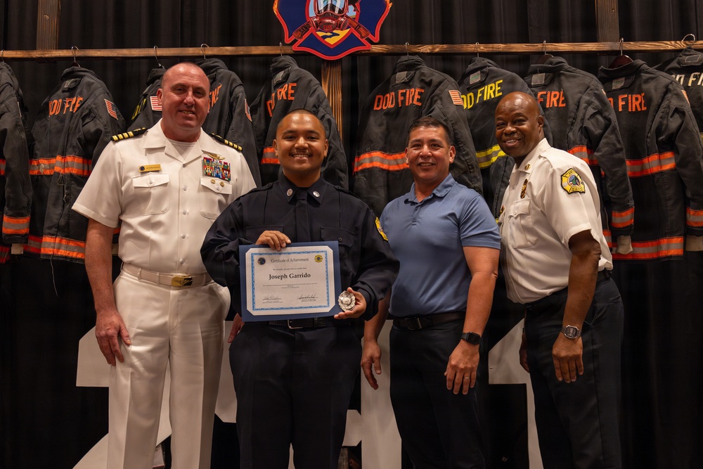 Joint Region Marianas graduates 20 new firefighters