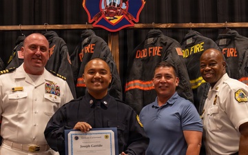 Joint Region Marianas graduates 20 new firefighters