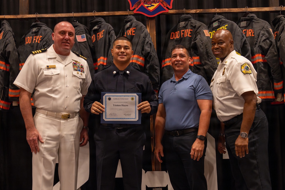 Joint Region Marianas graduates 20 new firefighters