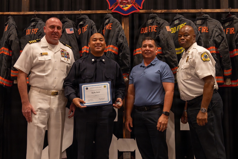 Joint Region Marianas graduates 20 new firefighters