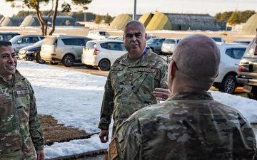 Airman readiness: USFJ senior enlisted leader CMSgt. Damian visits Misawa