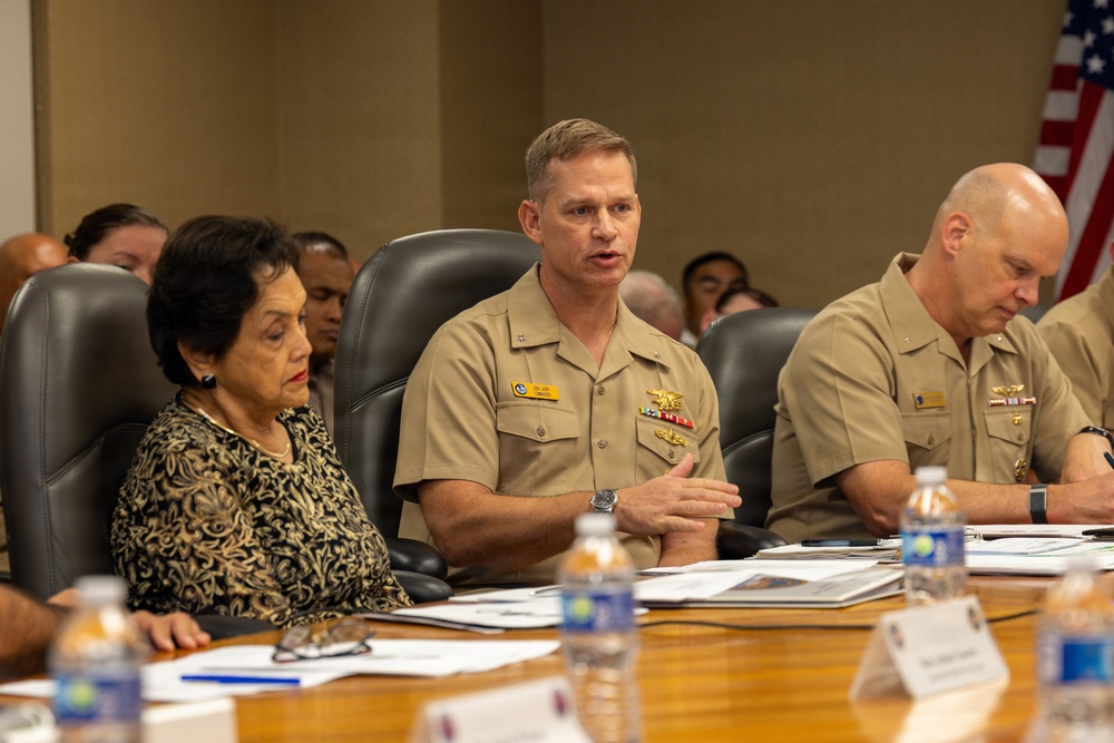 Guam, CNMI leaders meet with JTF-M, JRM at  Civil-Military Coordination Council