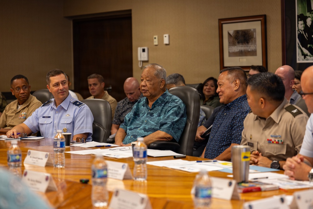 Guam, CNMI leaders meet with JTF-M, JRM at  Civil-Military Coordination Council
