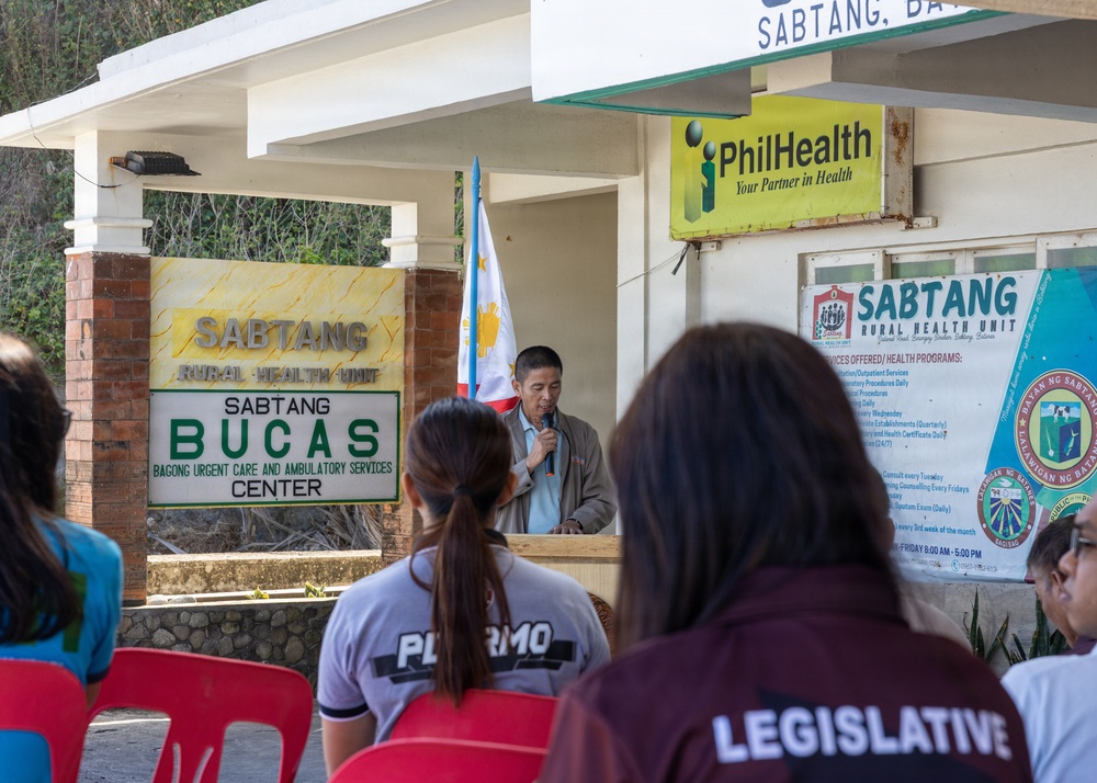 Philippine Officials, US Forces, Host Medical Donation Ceremony in Batanes