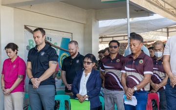 Philippine Officials, US Forces, Host Medical Donation Ceremony in Batanes