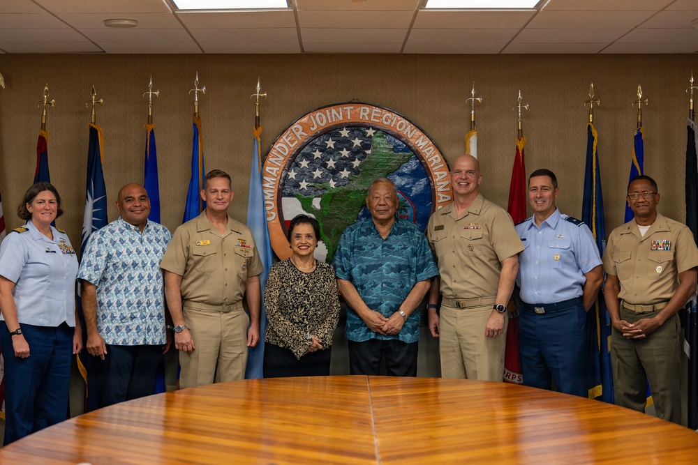 Guam, CNMI leaders meet with JTF-M, JRM at  Civil-Military Coordination Council
