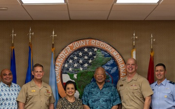 Guam, CNMI leaders meet with JTF-M, JRM at  Civil-Military Coordination Council