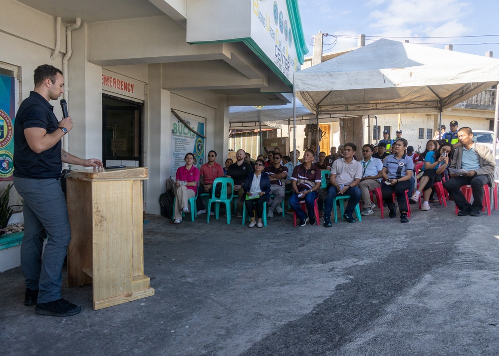 Philippine Officials, US Forces, Host Medical Donation Ceremony in Batanes