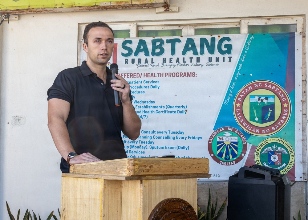 Philippine Officials, US Forces, Host Medical Donation Ceremony in Batanes
