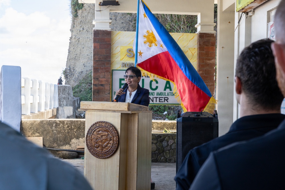 Philippine Officials, US Forces, Host Medical Donation Ceremony in Batanes