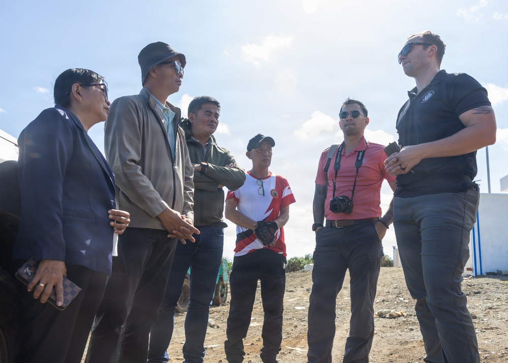 Philippine Officials, US Forces, Host Medical Donation Ceremony in Batanes
