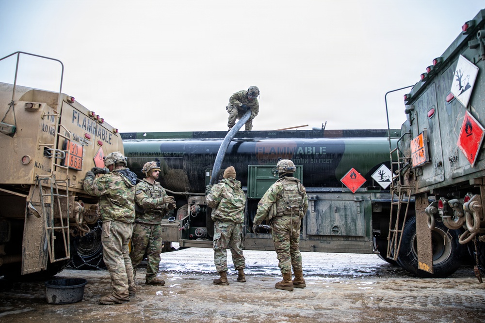 U.S. Army Soldiers Sustain Combat Power During Combined Resolve 26-05 at JMRC Hohenfels