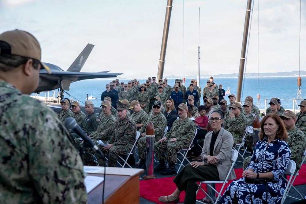 PHIBRON 11’s Change of Command Ceremony