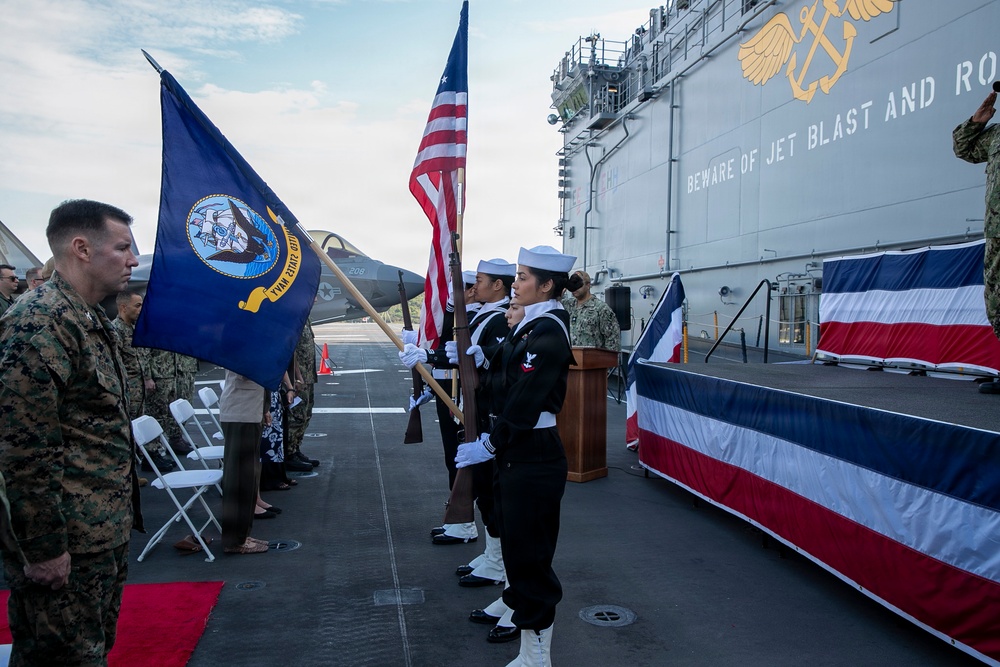 PHIBRON 11’s Change of Command Ceremony