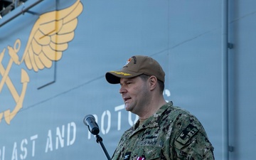 PHIBRON 11’s Change of Command Ceremony