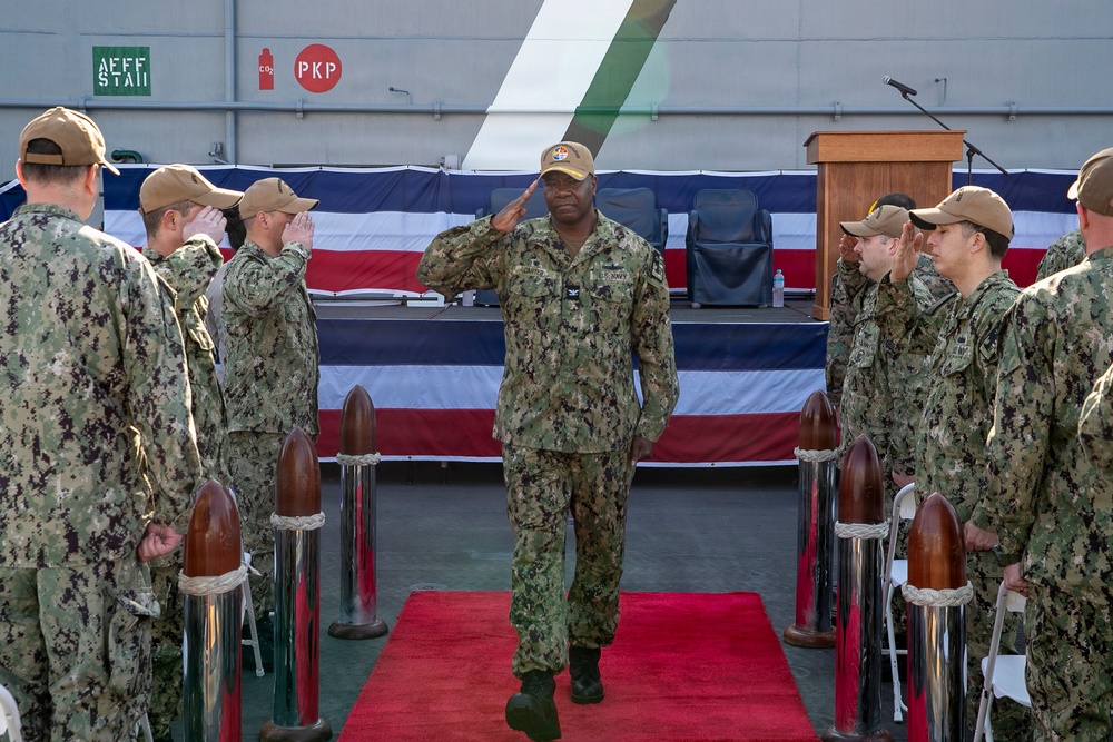 PHIBRON 11’s Change of Command Ceremony