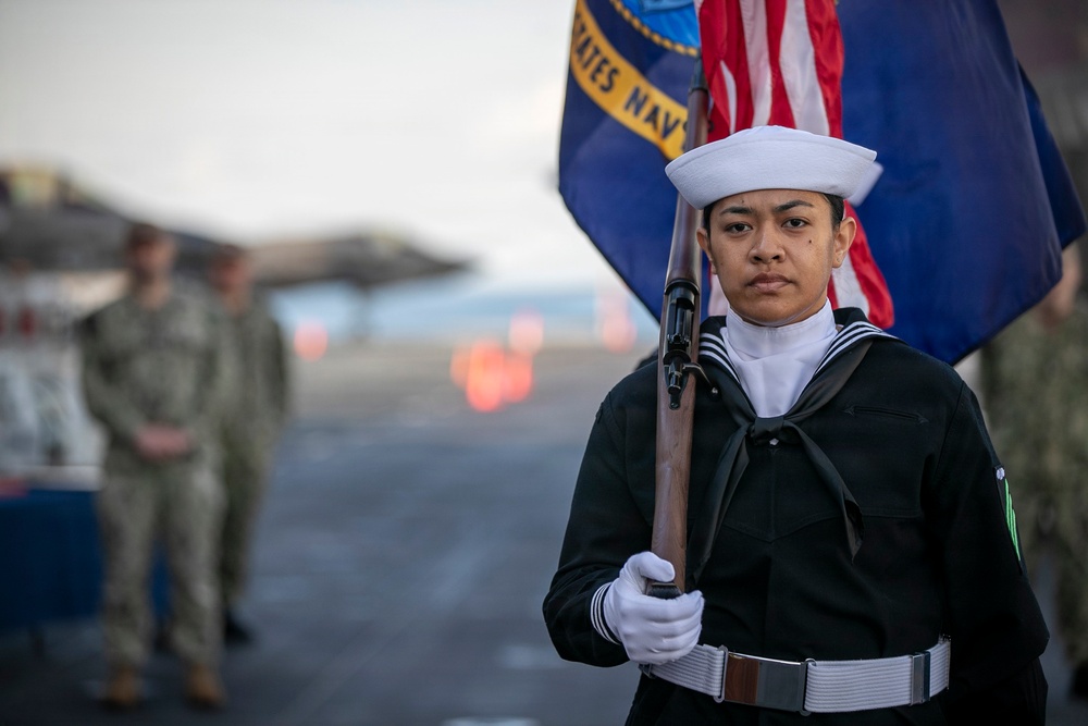 PHIBRON 11’s Change of Command Ceremony