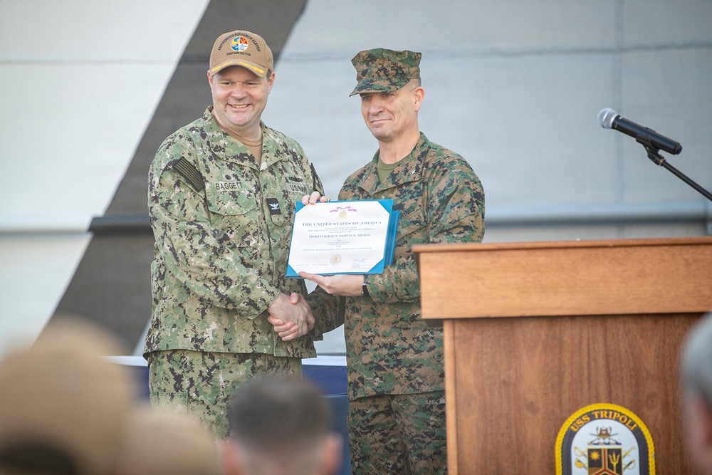 PHIBRON 11’s Change of Command Ceremony