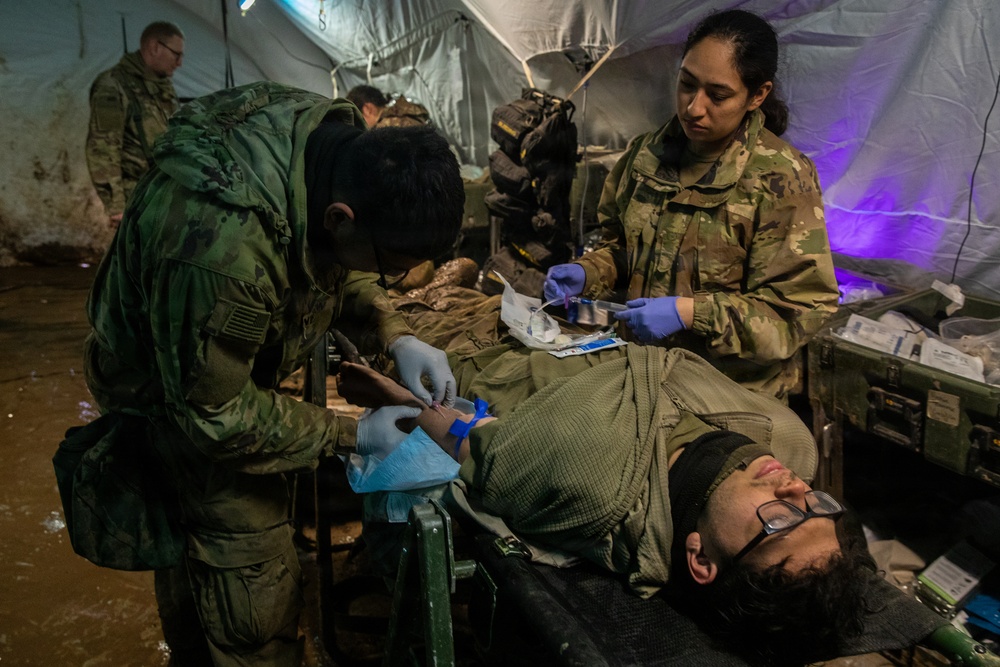 101st Brigade Support Battalion Conducts Mass Casualty Training During Combined Resolve 26-05 at JMRC Hohenfels