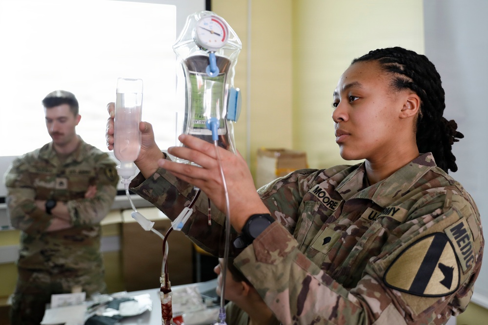 Allies in Action: U.S. Army Trains Estonian Troops Lifesaving Medical Skills