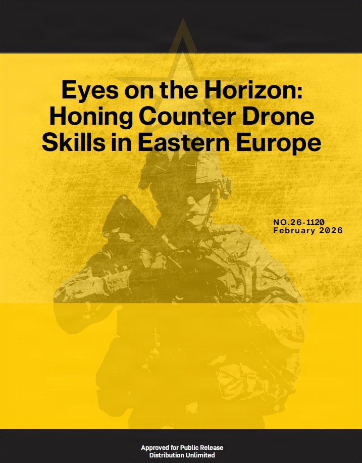 Eyes on the Horizon, Honing Counter Drone Skills in Eastern Europe