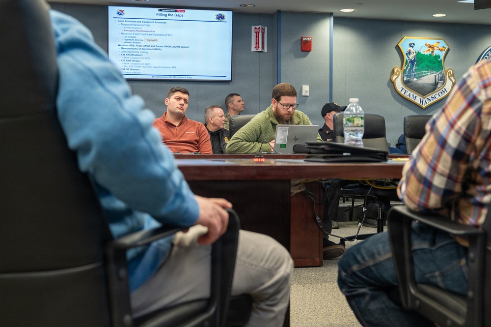 Hanscom holds CDDAR tabletop exercise