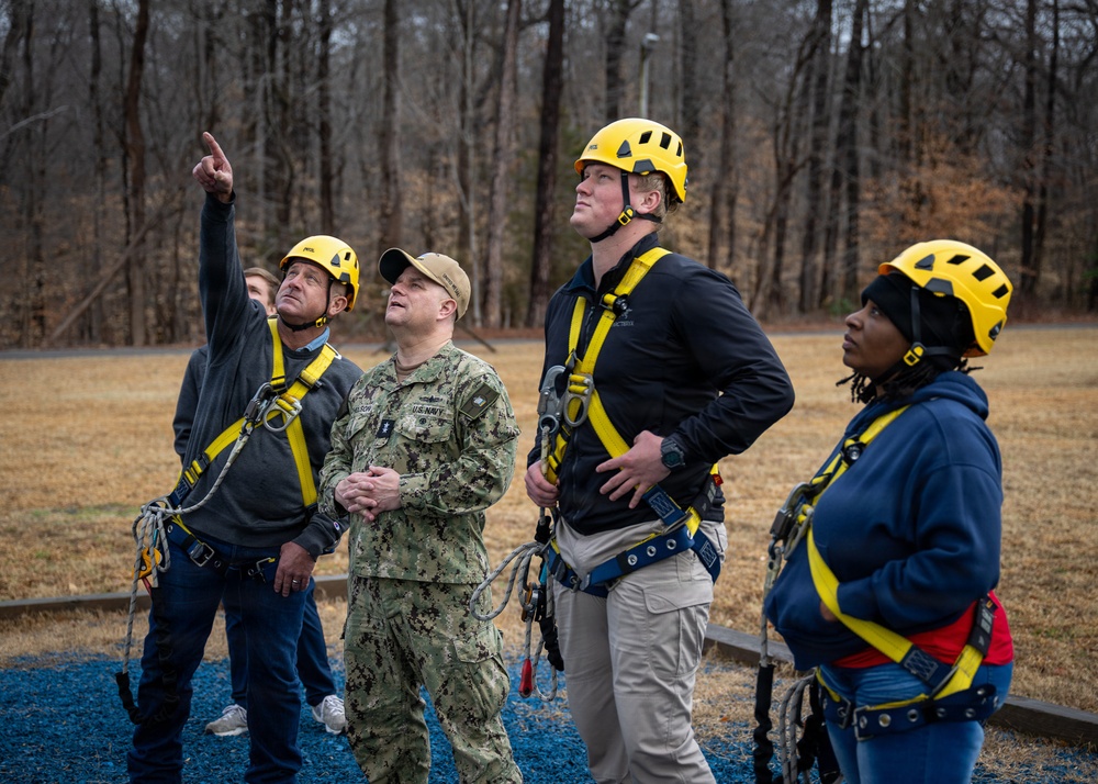 February 20, 2026 - Military Sealift Command visits Training Center Hampton Roads