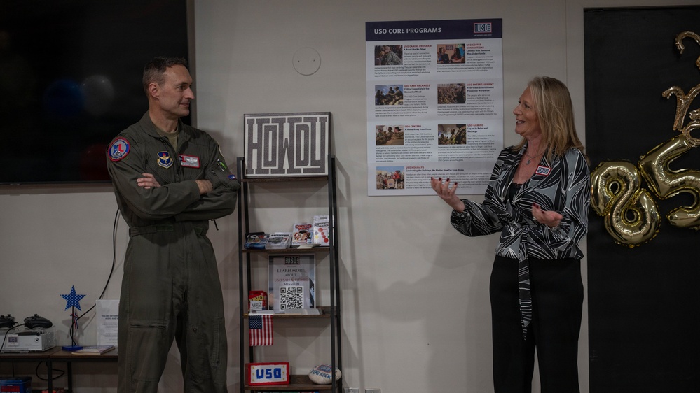 Laughlin celebrates USO dayroom’s one year anniversary