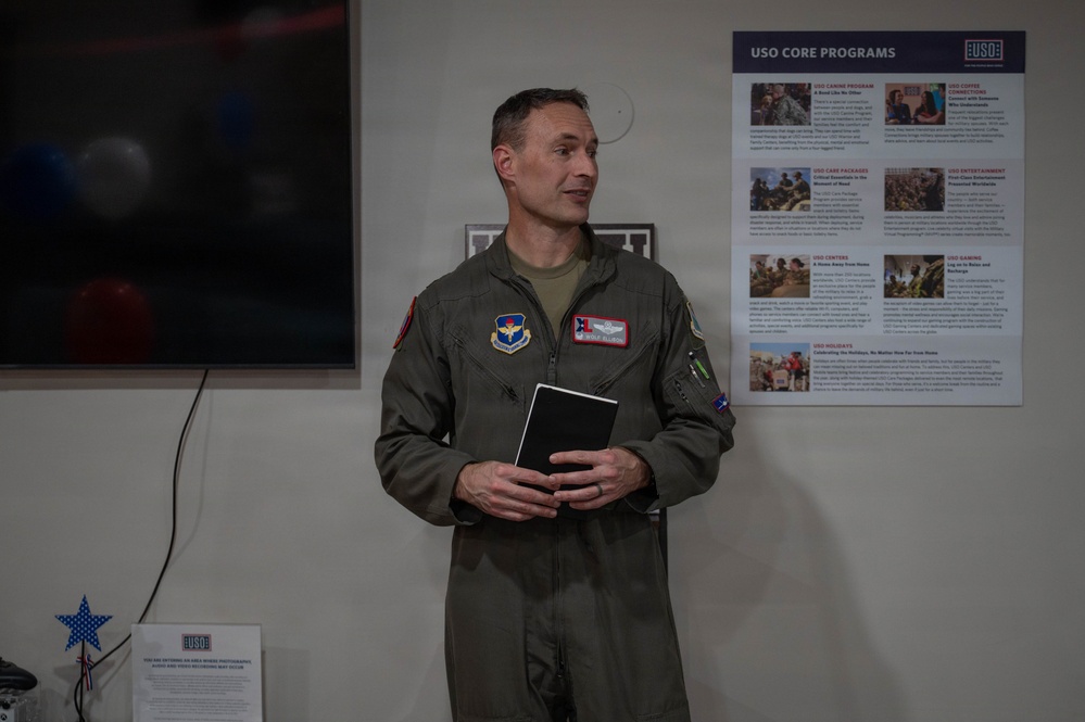 Laughlin celebrates USO dayroom’s one year anniversary