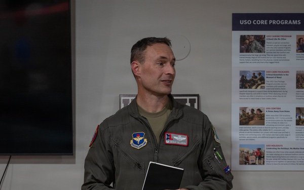 Laughlin celebrates USO dayroom’s one year anniversary