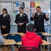 USS Carl Vinson (CVN 70) Sailors visit students at Scripps Ranch High School