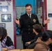 USS Carl Vinson (CVN 70) Sailors visit students at Scripps Ranch High School