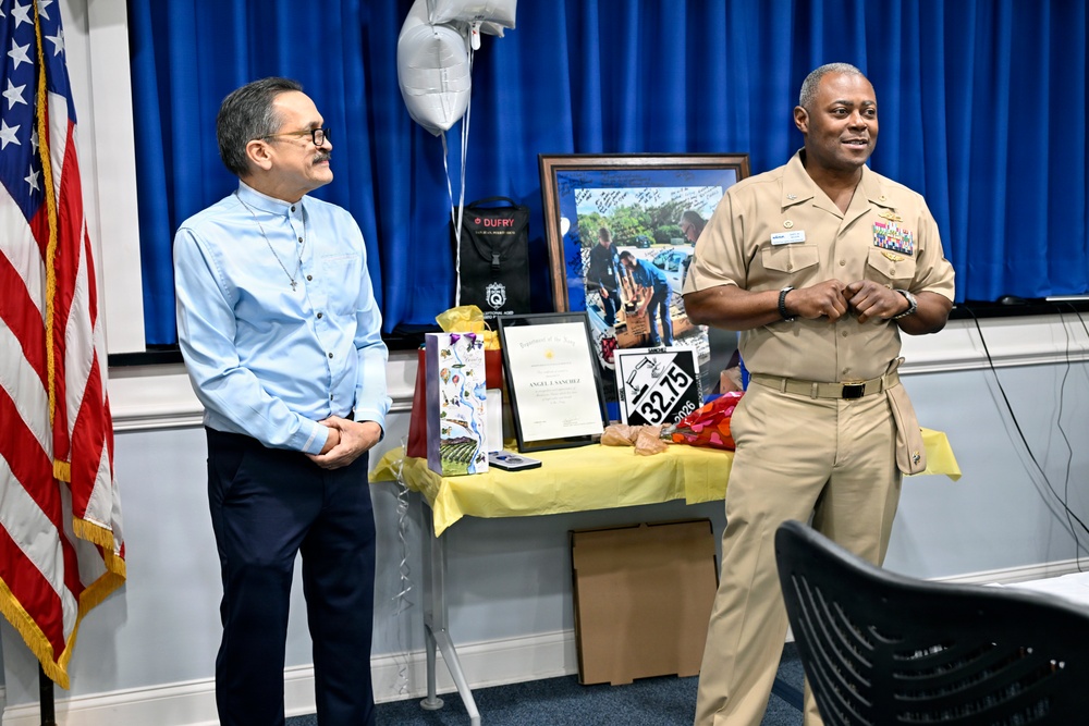 Angel Sanchez retires after 45 years of service