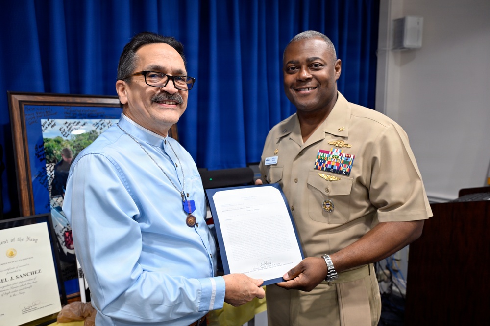 Angel Sanchez retires after 45 years of service