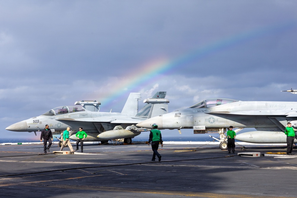 Daily Operations Aboard USS George H.W. Bush (CVN 77)