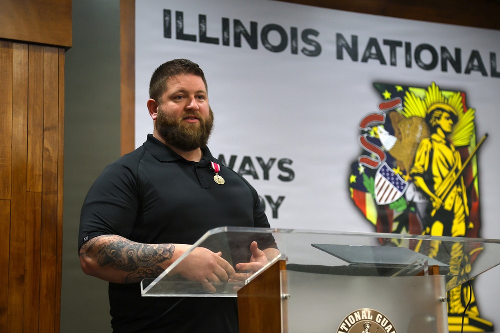 Illinois Army National Guard Combatives Instructor Retires After 23 Years of Service