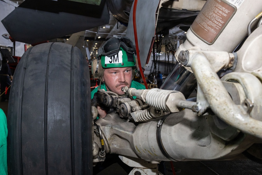 Daily Operations Aboard USS George H.W. Bush (CVN 77)