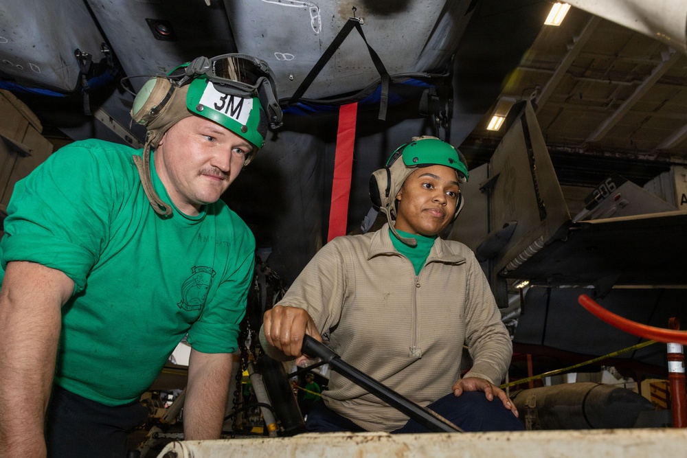 Daily Operations Aboard USS George H.W. Bush (CVN 77)