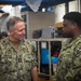 Commander, Naval Information Forces, meets with Information Warfare Sailors stationed in Guam.